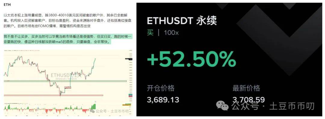 马斯克再次发推，以太坊瞬间上走高26.48%，市场关注